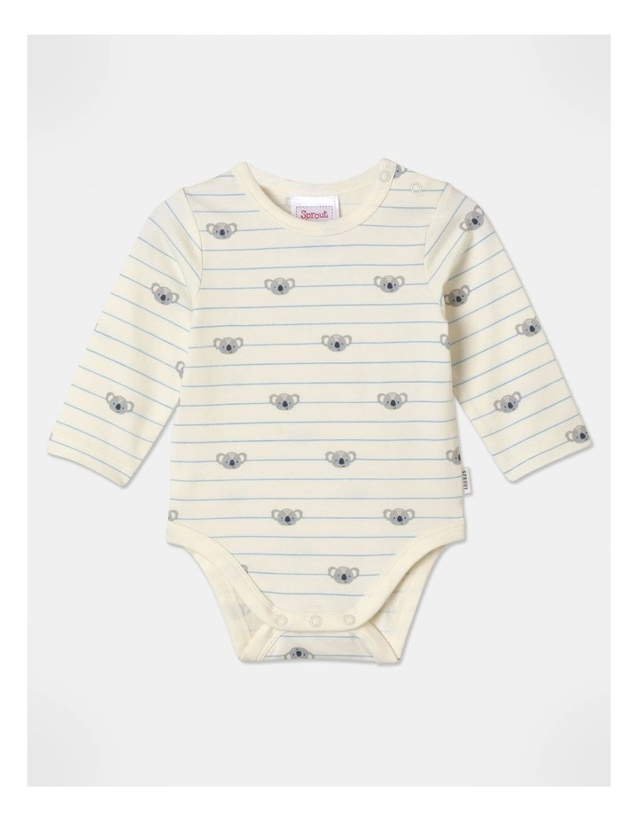 Essential Jersey Bodysuit in Cream