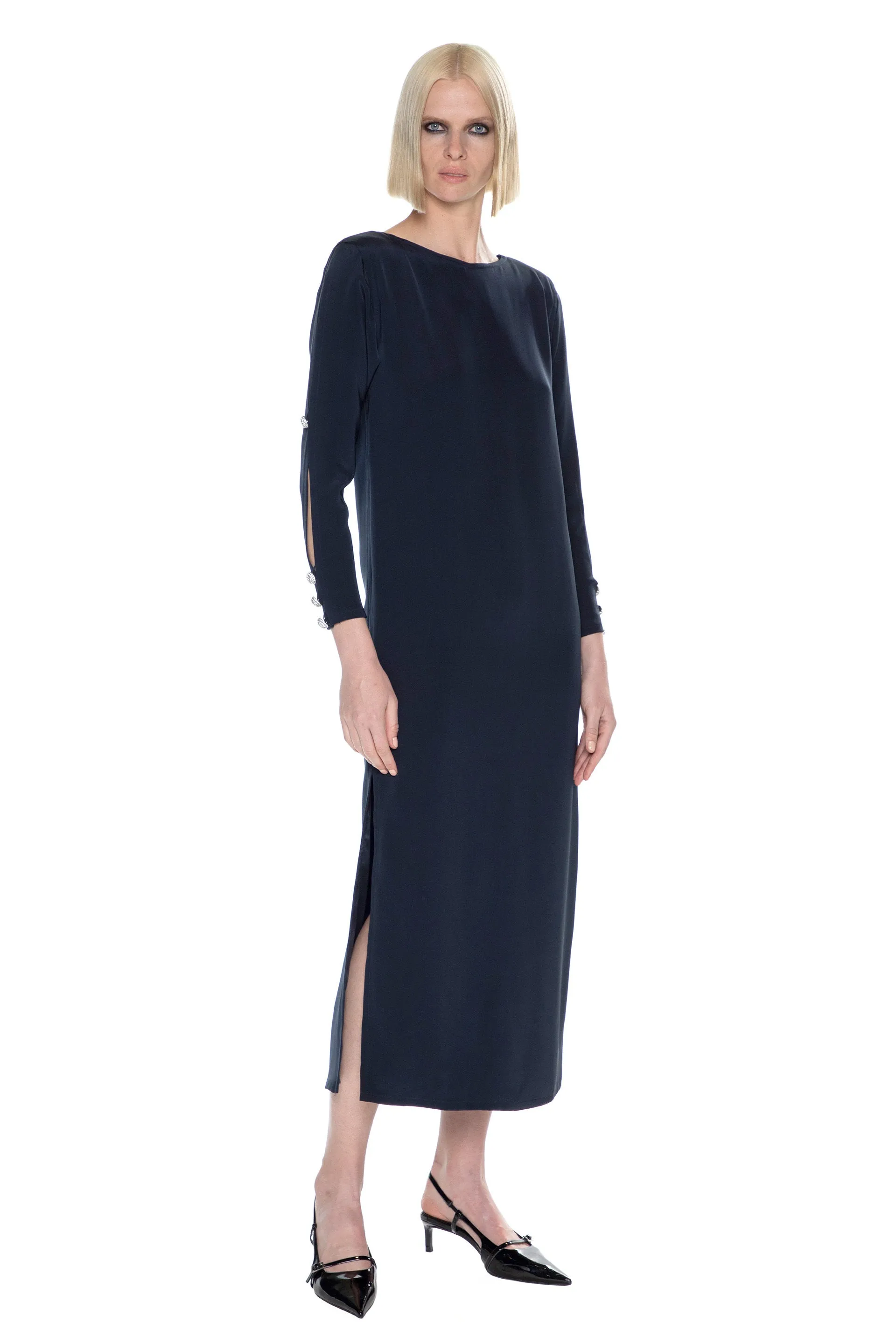 'FRENCH NAVY' AVA DRESS