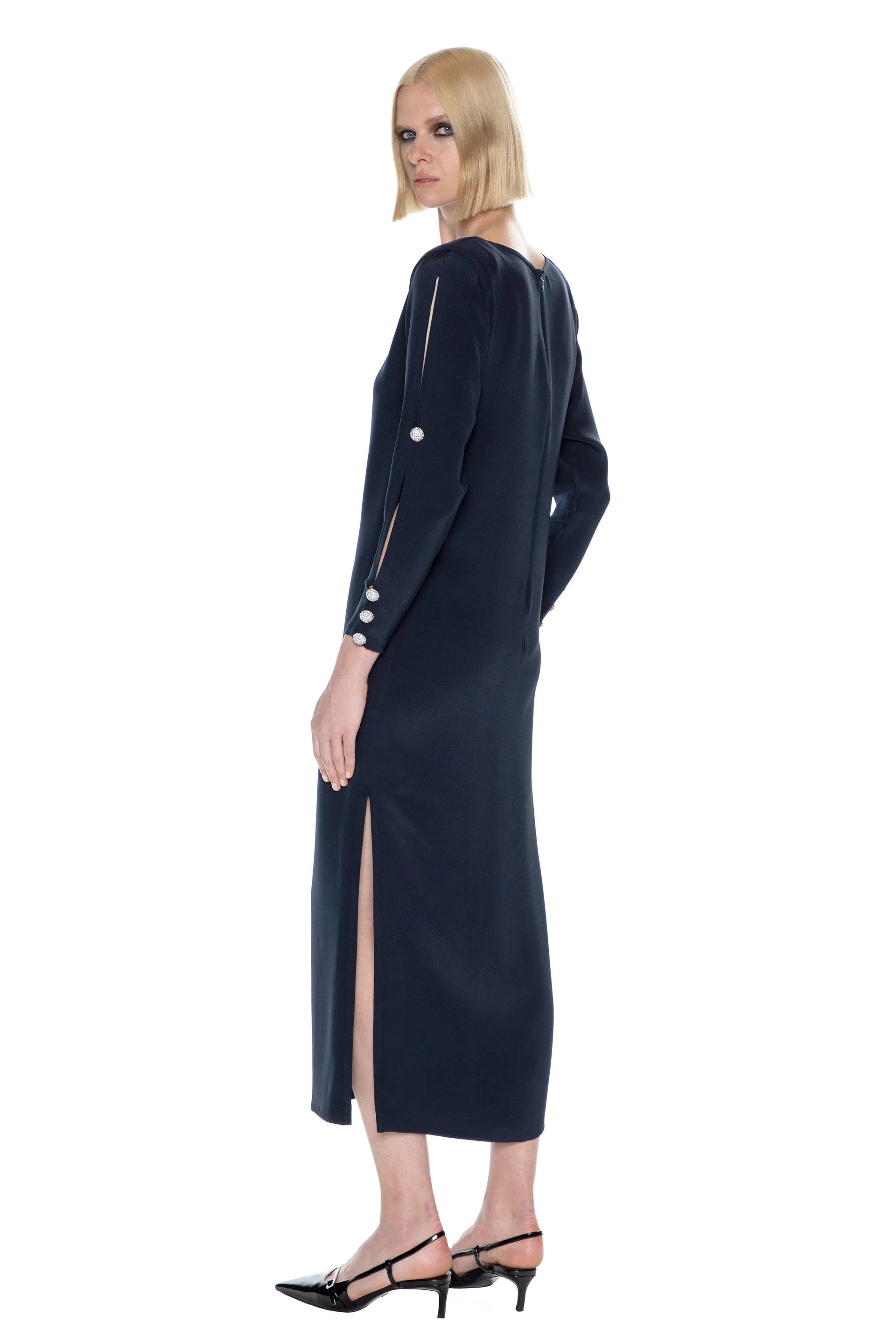 'FRENCH NAVY' AVA DRESS