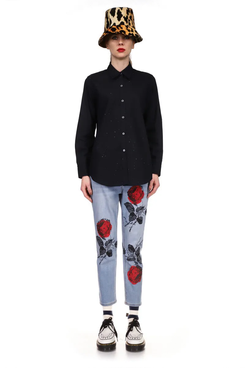'STONE ROSES' BOYFRIEND JEAN